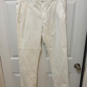 White Polo Chinos